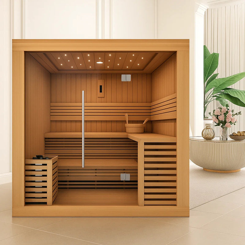 Valora Elite Dual-Bench Indoor Sauna