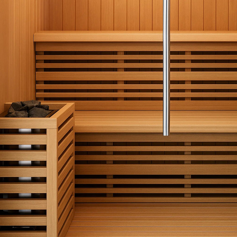 Valora Elite Dual-Bench Indoor Sauna